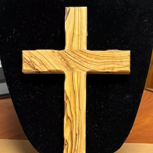 Olive Wood Cross from Bethlehem! (large)