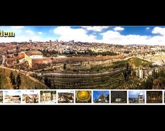 Jerusalem Poster Etsy