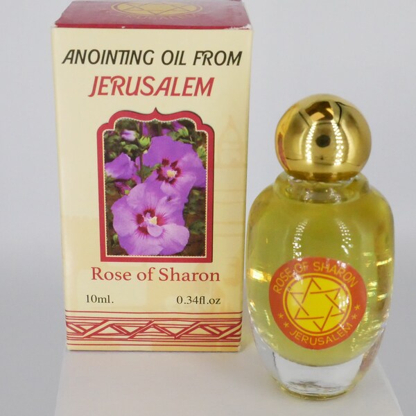 Anointing Oil: Rose of Sharon from Jerusalem