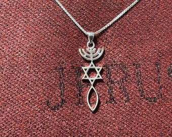 Grafted In - Sterling Silver Pendant with chain