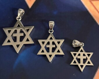 Star of David with Cross-Large