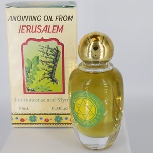 Anointing Oil: Frankincense and Myrrh From Jerusalem