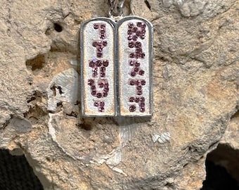 10 Commandments Necklace