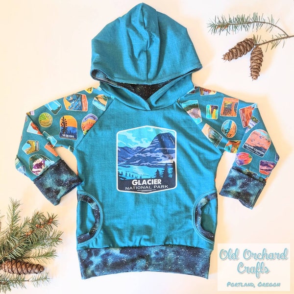 Glacier National Park Hoodie - Grow With Me