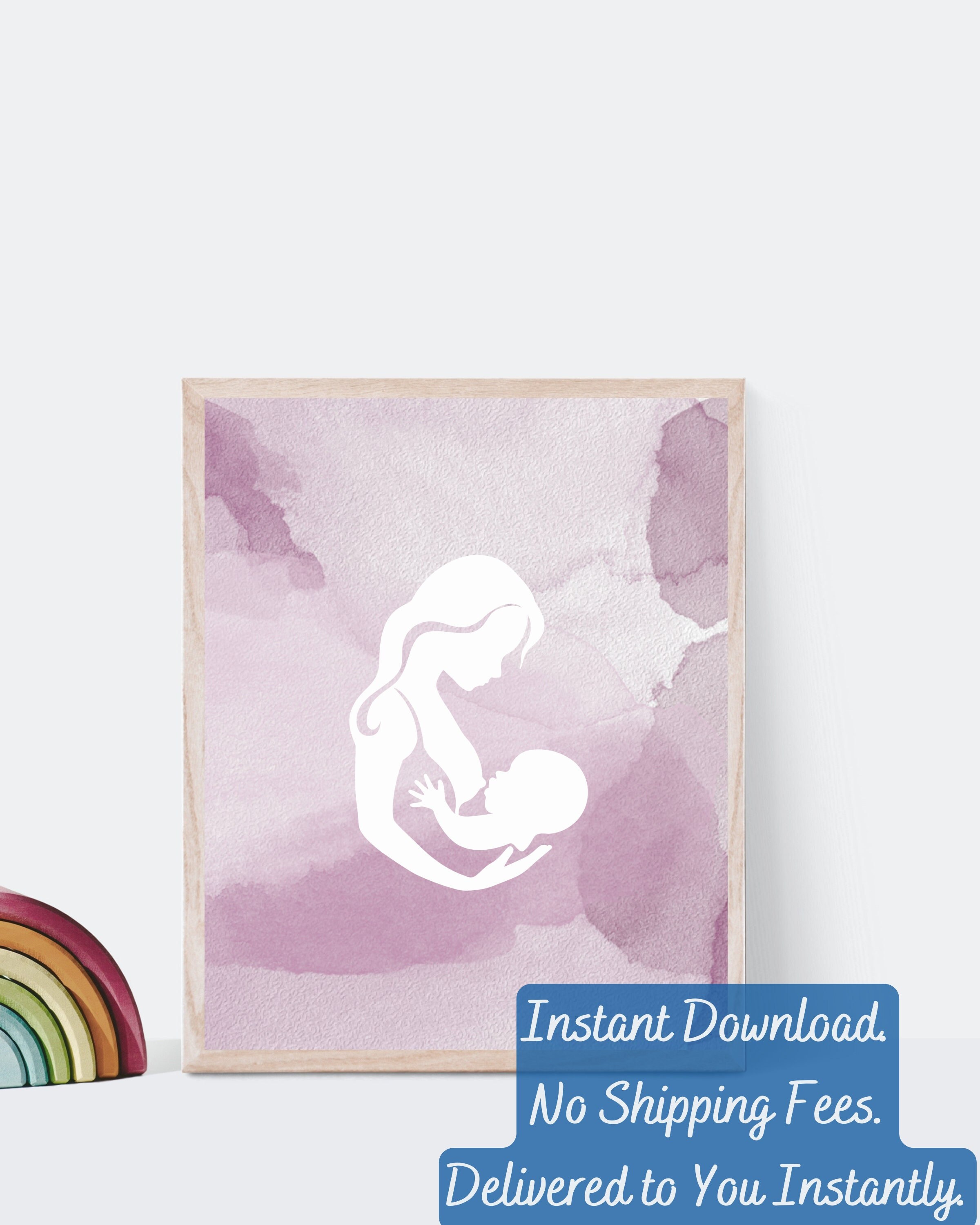 Breastfeeding Sign, Nursing Art, Breastfed Baby, Pumping Room ...