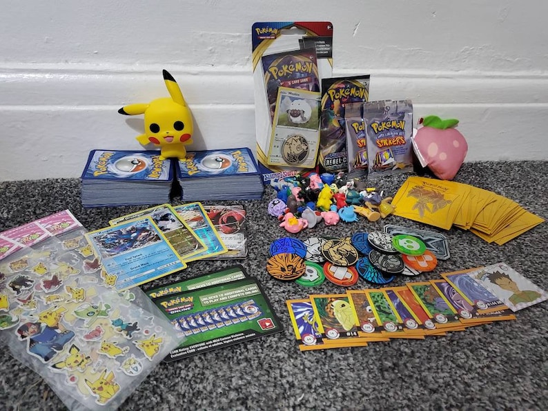 Pokemon Mystery Boxes Etsy UK