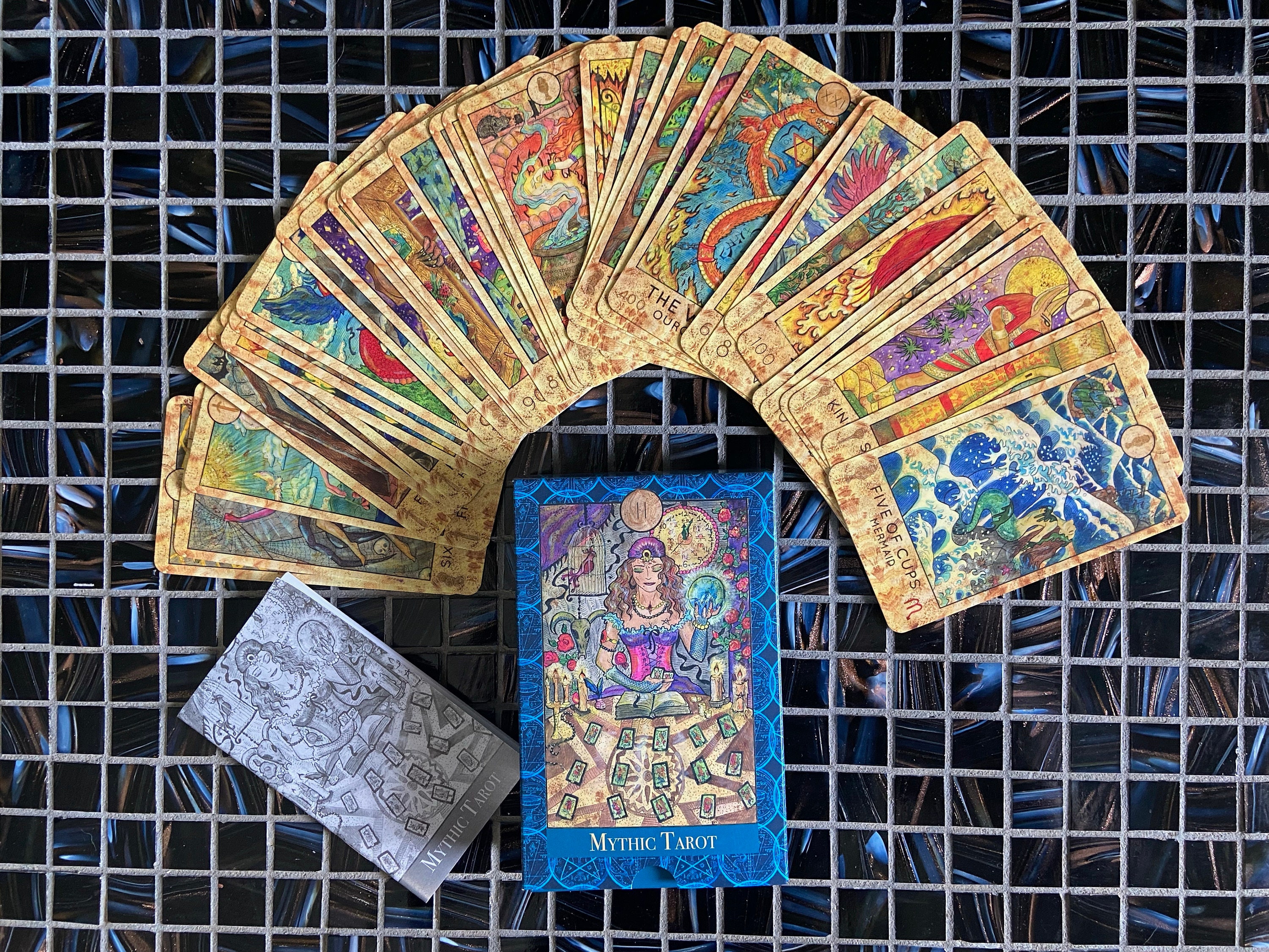 Vieux Monde Express - Grimaud Tarot de Marseille (1930) at