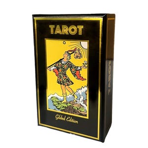Gilded Tarot & Guide | Classic Tarot Design and Gold Foil