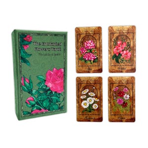 Tarot de las Flores Encantadas y Guía de Vera Petruk / 78 Cartas y Guía