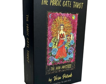 The Magic Gate Tarot Deck by Vera Petruk: Gilded Edges, Oversized Cards