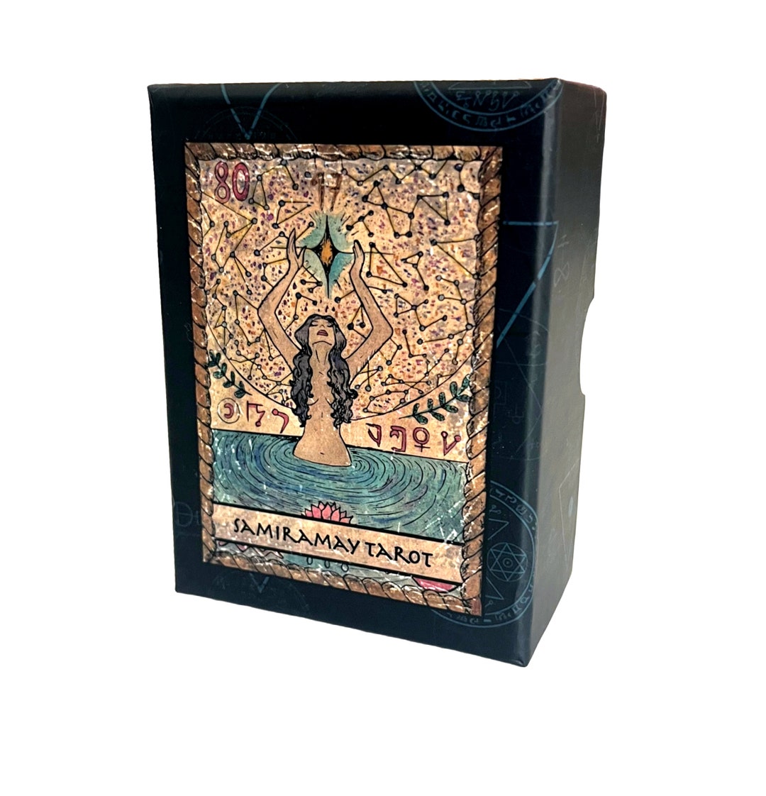 Samiramay Tarot Deck & Guide, Full Deck, 78 Cards, 3.5 by
