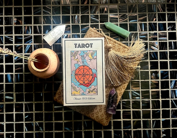 Lo Scarabeo Vintage Tarot – Original 1909 Deck, Rare Antique Style Cards