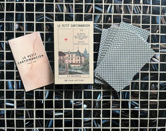 Le Petit Cartomancien | Vintage Oracle Deck | French Deck first published 1875 in Paris |  Lenormand  Facsimile for psychic readings