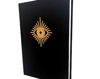 Embroidered Evil Eye Journal: Mystical Shadow Work Notebook