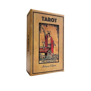 Baraja y guía de tarot de edición antigua / Diseño clásico de RWS