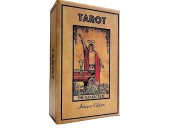 Antique Edition Tarot Deck & Guide | Classic RWS Design