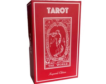 Keyword Tarot | Classic Tarot Design with helpful keywords | Rider Based