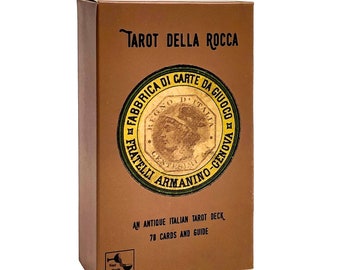Tarot Della Rocca Deck & Guide: 78 Italian Marseille Cards