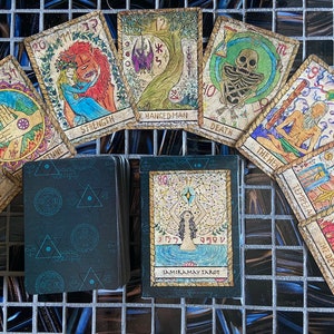 thumbnail interactive-video image 1 of Tarot Cards With Guide Book Samiramay Tarot Deck & Guide, Full 1 of 1