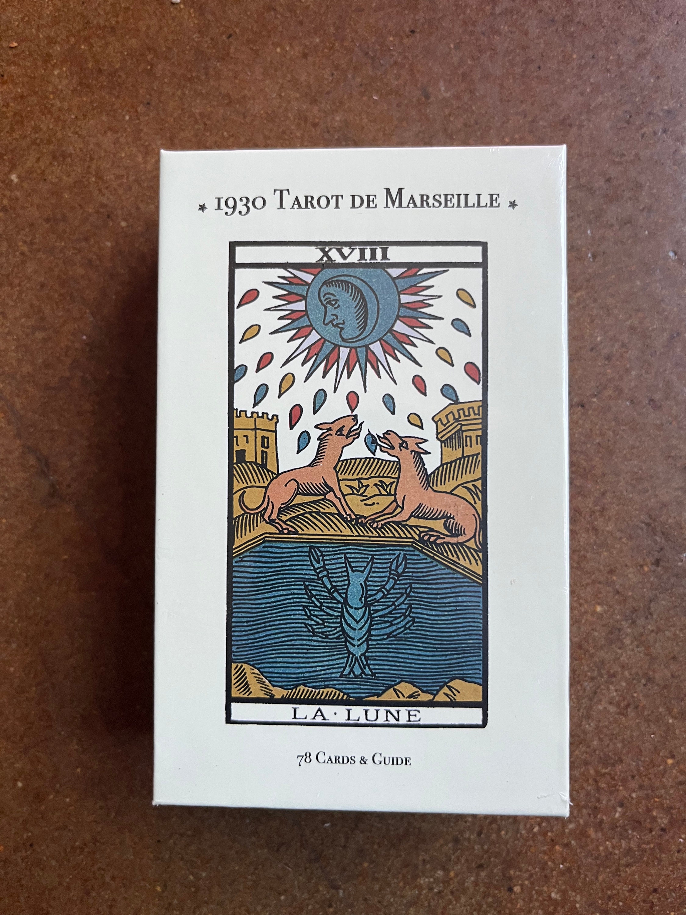 1930 Tarot De Marseille & Guide First Printed Circa 1930 by B.P