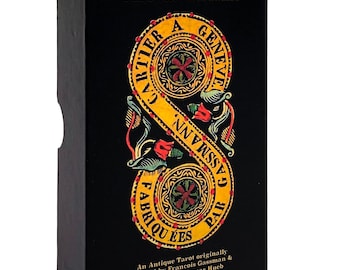 Tarot de Marseille with Guide | first printed c. 1840 | Full 78 Gassman Tarot Deck | 4.75 X 2.75