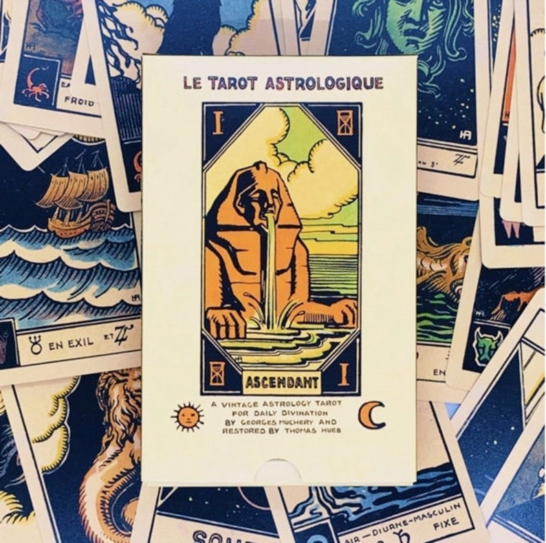 le tarot astrologique / astrological tarot deck / cards