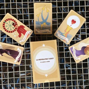 La Inspiratriz Tarot Deck & Guide 78 Cards Authorized and - Etsy