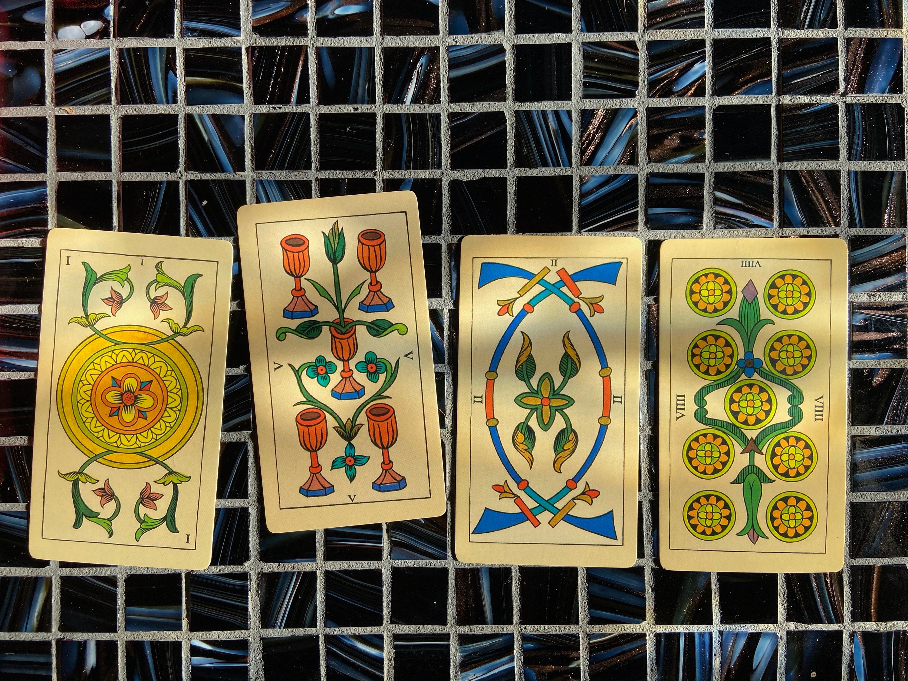 Classic Spanish Tarot Tarot Espagnol Multilingual Tarot Deck Etsy