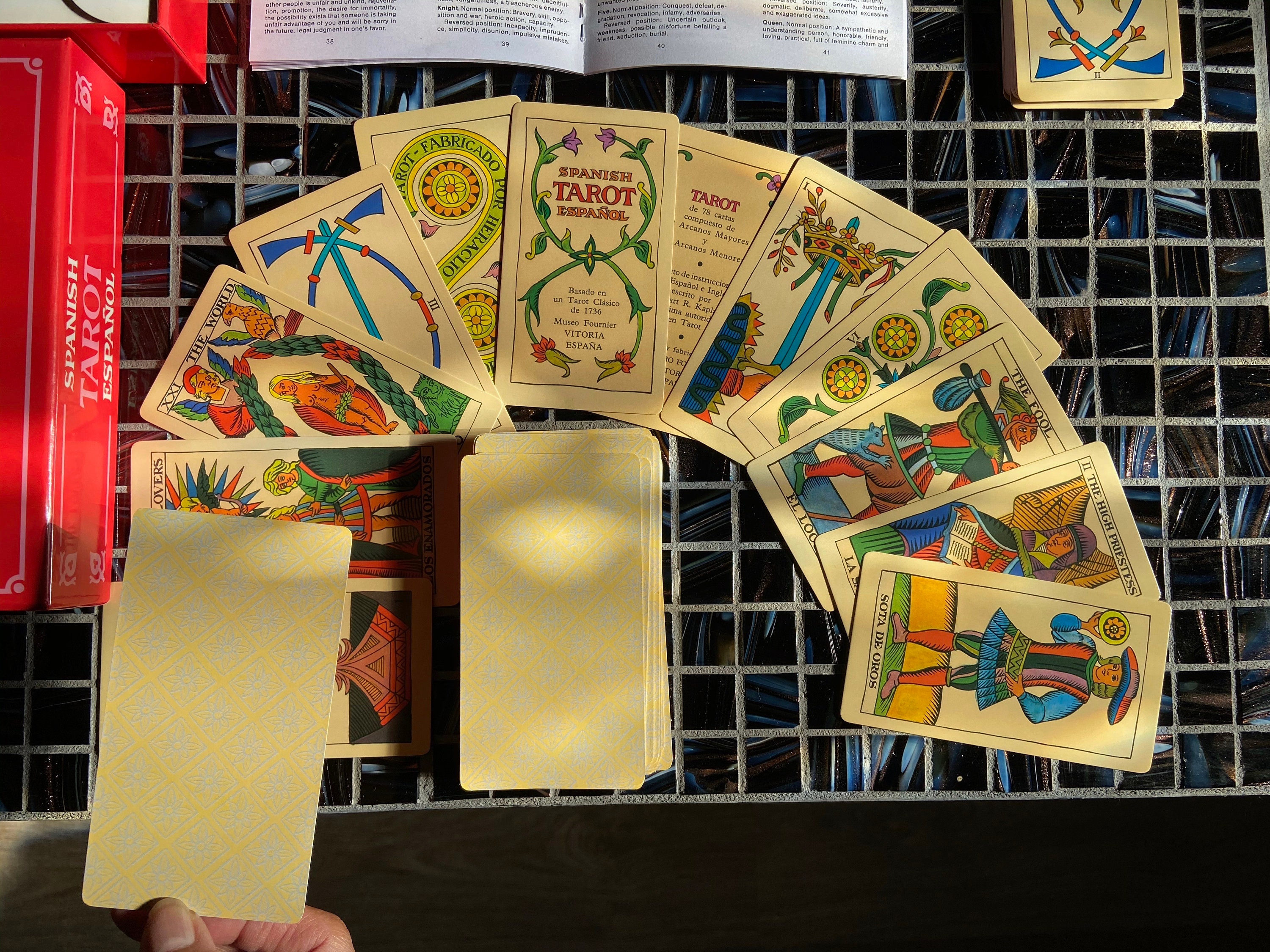 Classic Spanish Tarot Tarot Espagnol Multilingual Tarot Deck Etsy