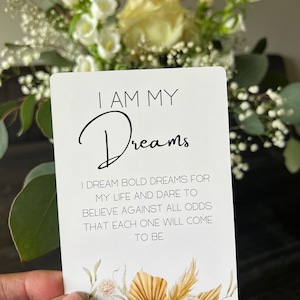 Bible Affirmation Cards, Scripture Cards Empowering Affirmation Card Deck| Graduation Gift, Teacher Gift