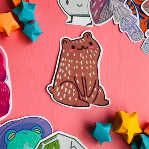 Brown Bear Sticker