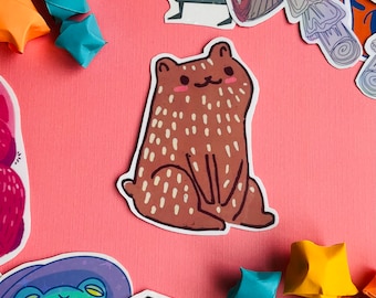 Brown Bear Sticker