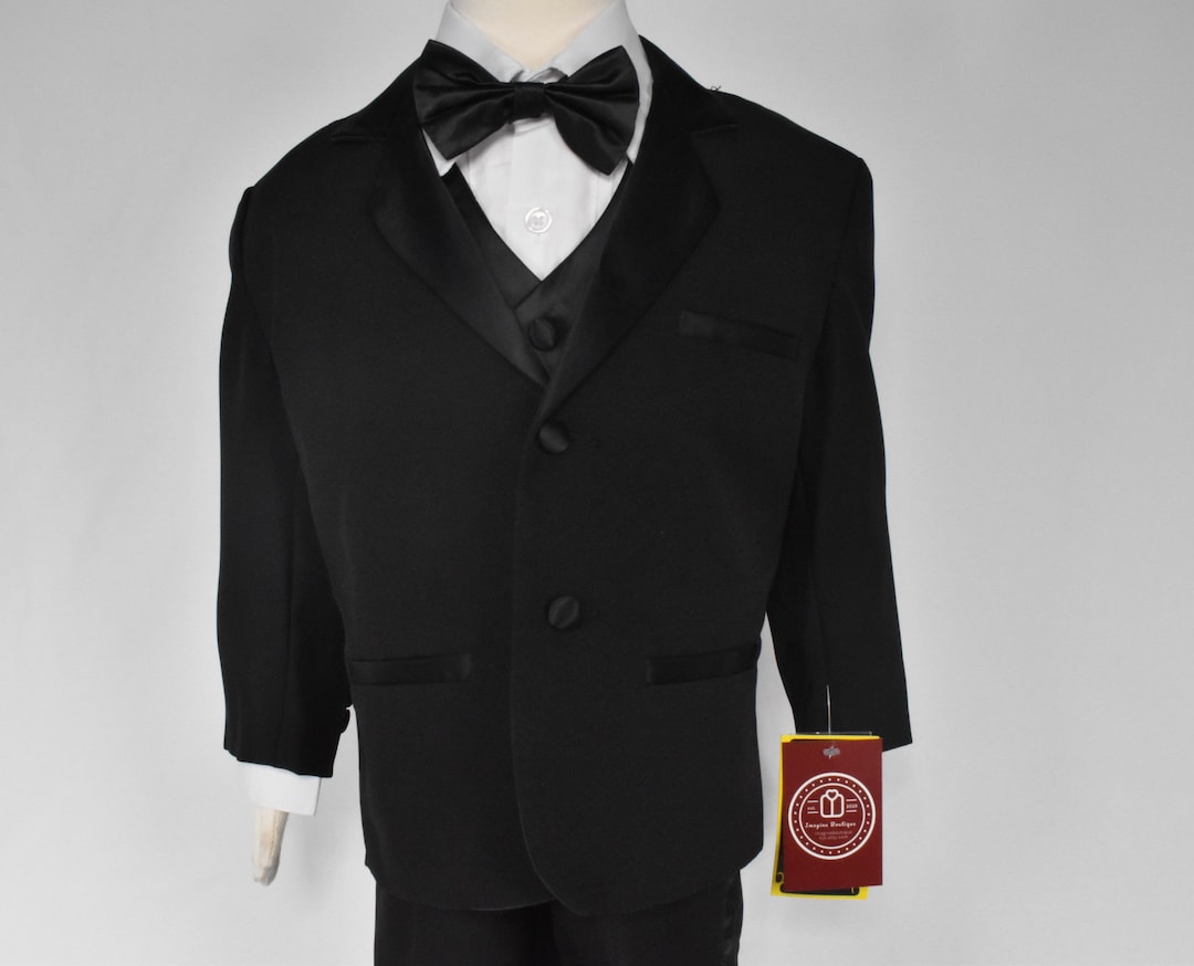 Black Tuxedo for Toddlers and Kids Etsy