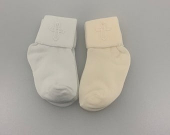Christening socks for boys