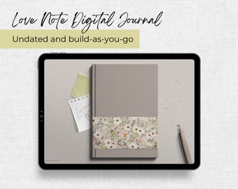 the Love Note Nougat Digital Journal