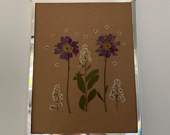 Handmade Pressed Flower Frame