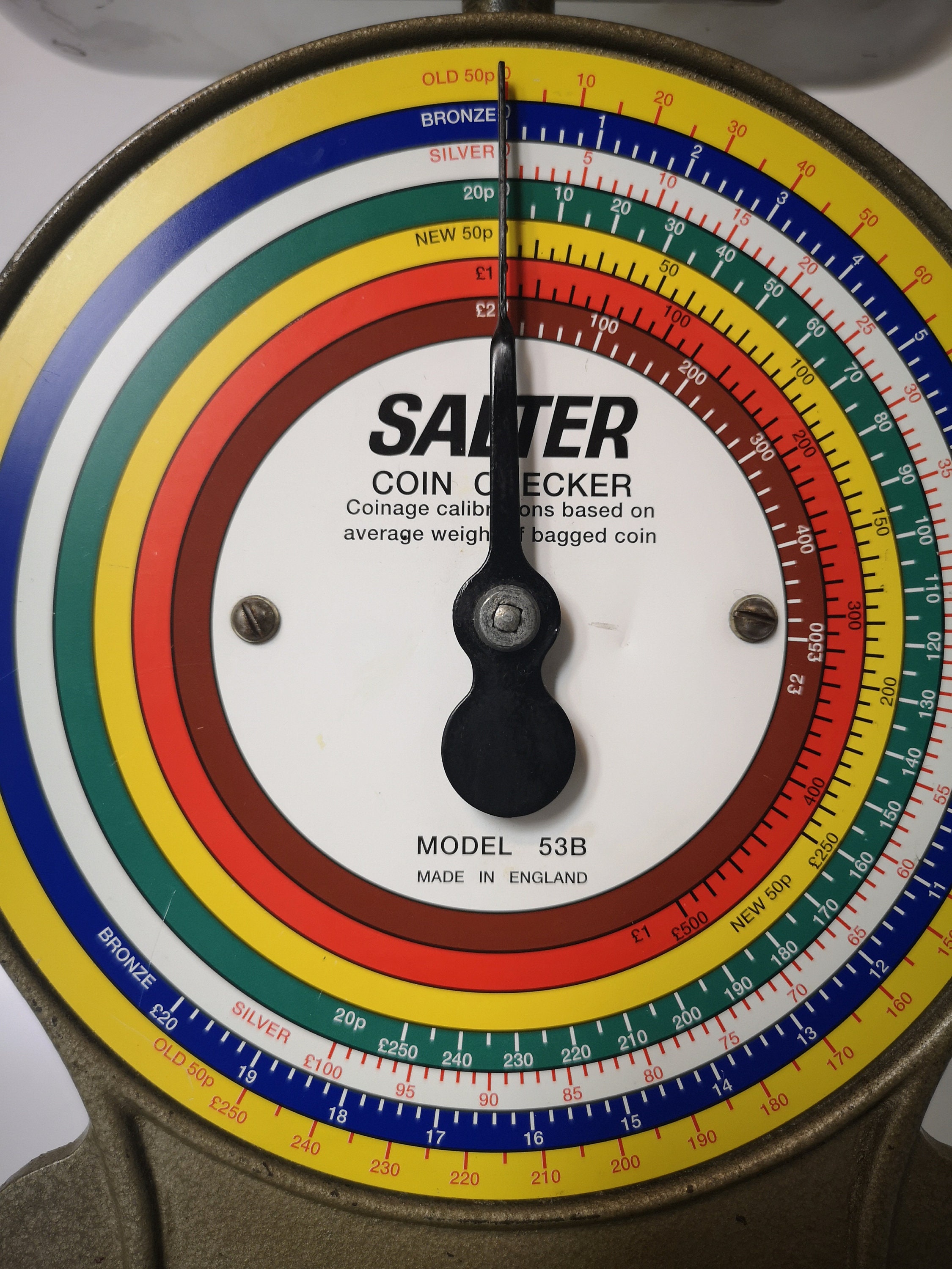 Vintage Salter Coin Checker Scales 53B Model Etsy UK