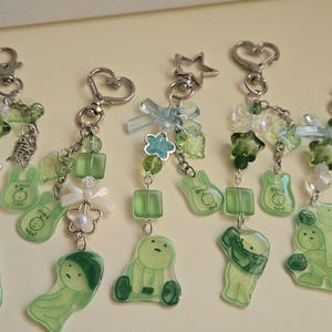 Smiski Inspired Keychains