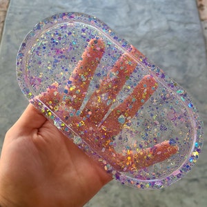 Small mermaid glitter tray