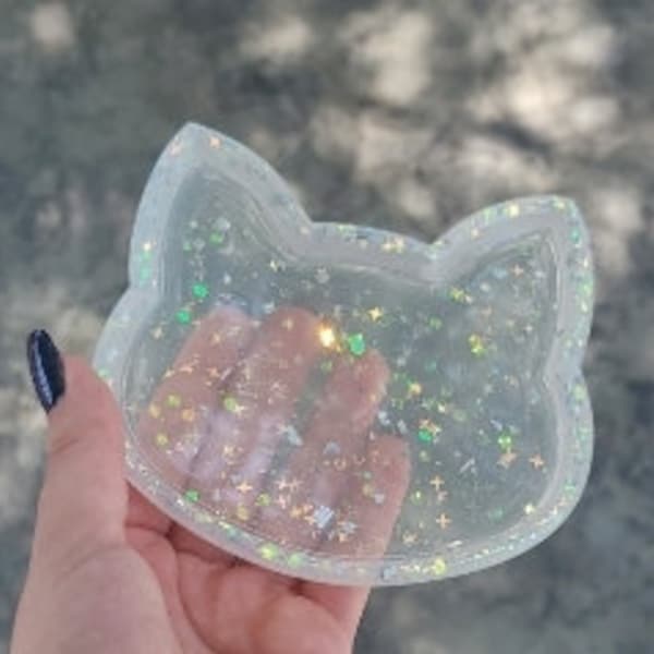 Small Cat trinket dish