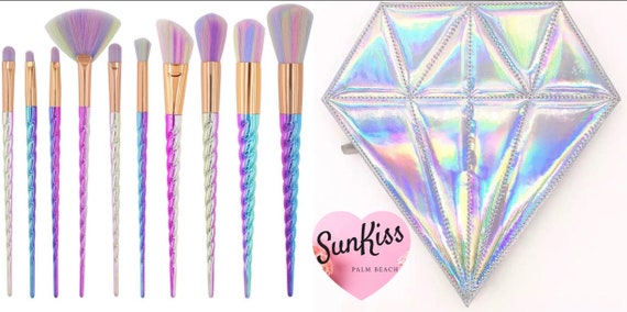 Unicorn makeup brush deals