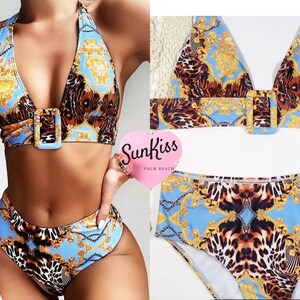 Vulva Bikini Bottom, Feminist Bikini, Vagina, Funky Bikini Bottom,  High-waist Bikini, Colorful Bikini Bottom, Body Positive, LGBT Bikini 