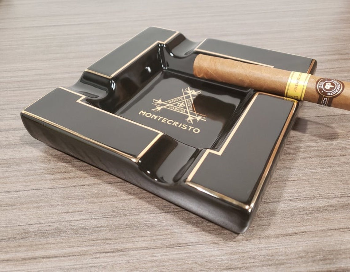 Extravaganza Collection Montecristo Cigar Ashtray 4 3 and Etsy Denmark