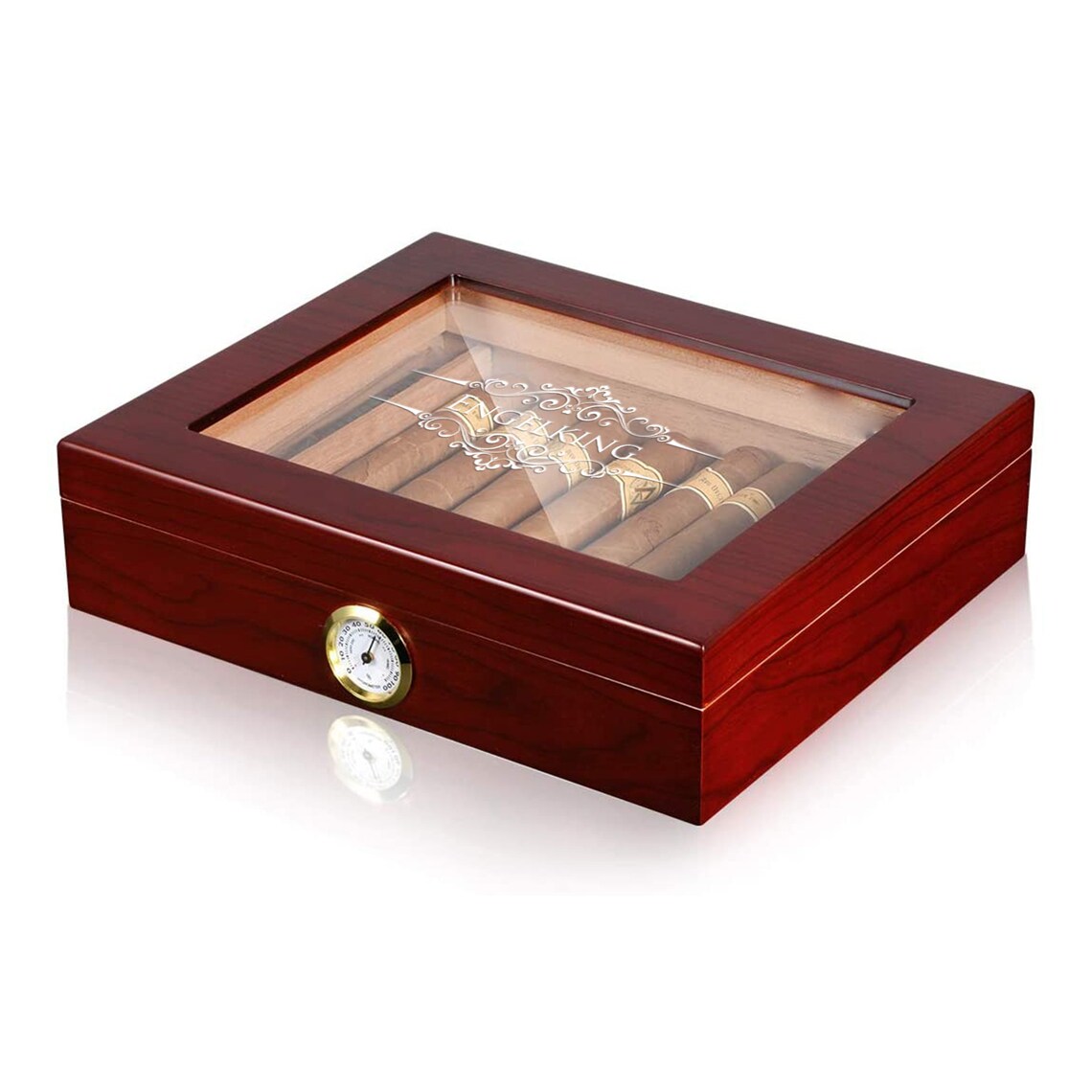 Personalized Cigar Humidor Humidor Cigar Box Cigar Box Etsy