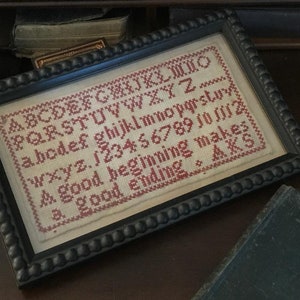 A Good Beginning Printed Chart