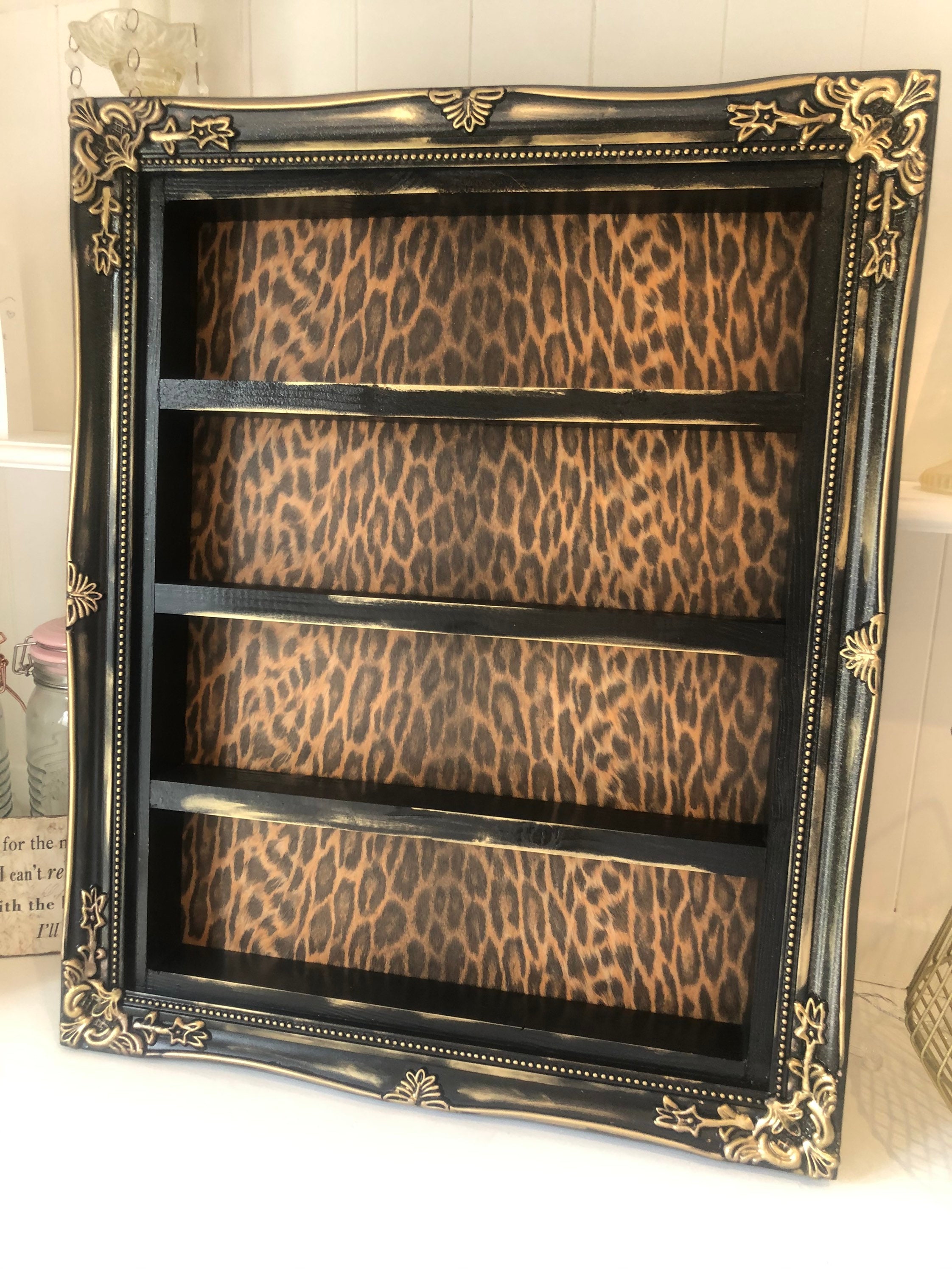 Bespoke Wall Mounted Nail Polish Display Frame Etsy UK