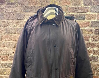 burberry wax jacket ladies