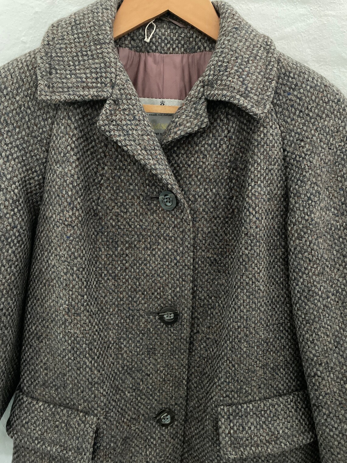 Vintage Ladies Aquascutum Wool Coat Size 10 | Etsy