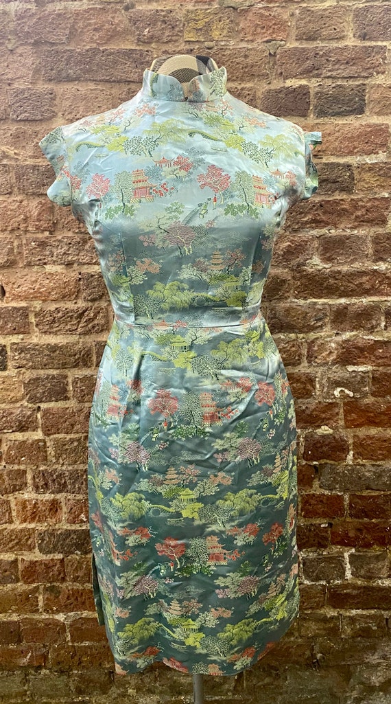 Vintage Oriental Cocktail Dress