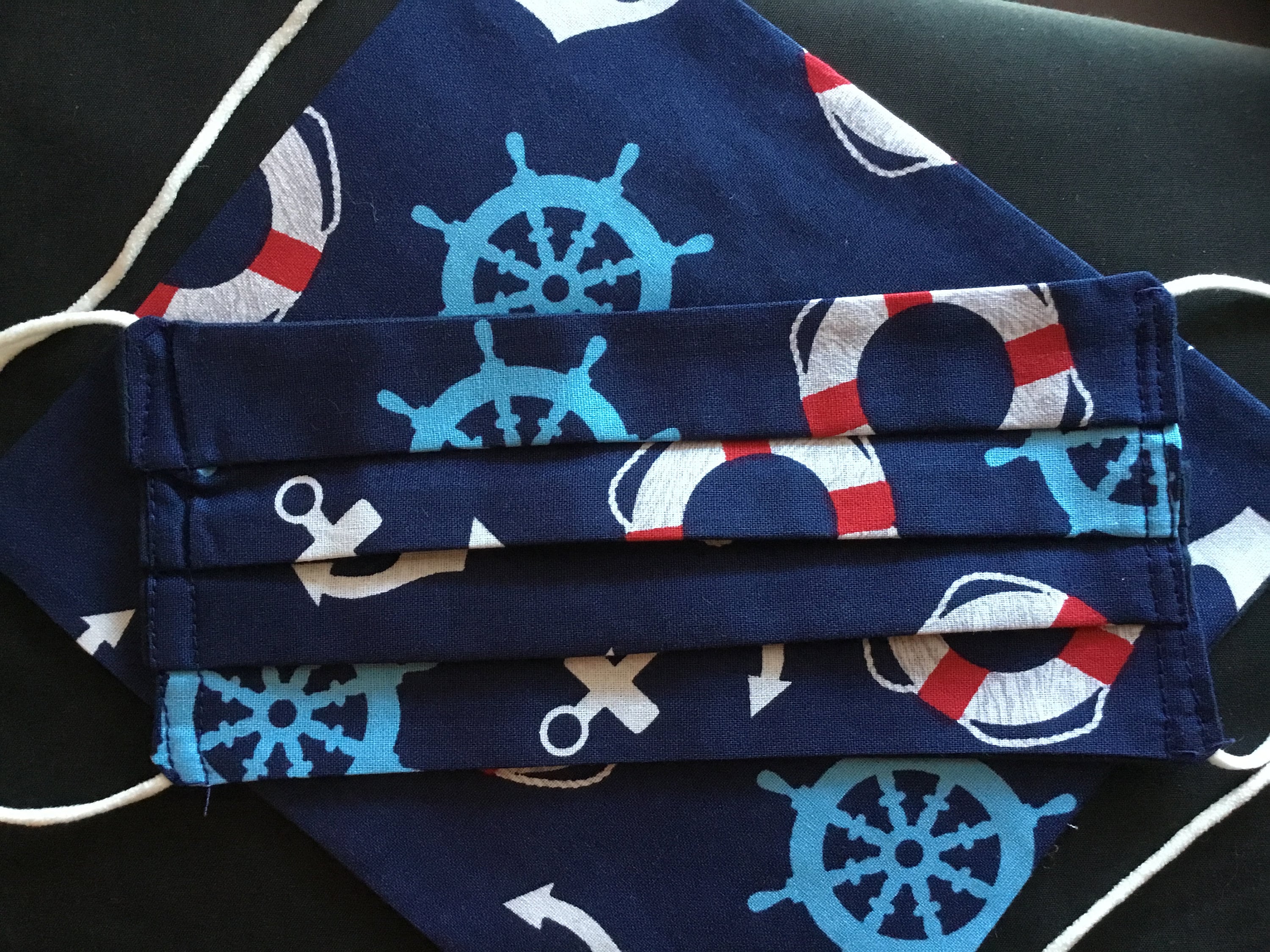 Nautical Boating Face Mask Lignt House Face Mask 2 N 1 Etsy UK